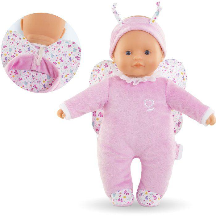 Mon Doudou - COROLLE - Pti' Coeur Papillon - 30 cm - Senteur vanille
