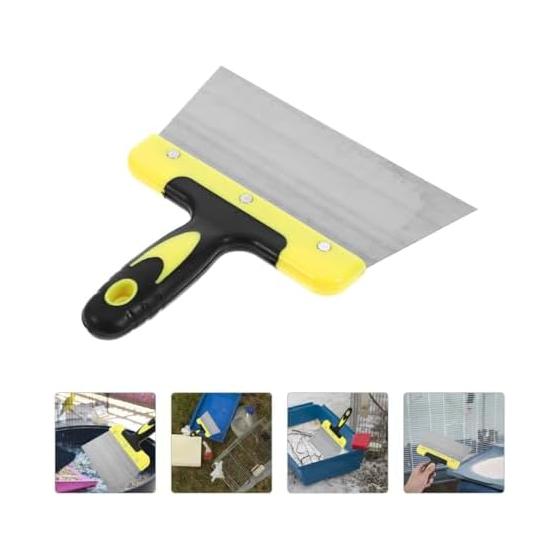 Adorainbow Pigeon Dropping Cleaning Scraper 20cm Width Stainless Steel Bird Dropping Balcony Cage Cleaning Pigeon Dropping Cleaning Outdoor Garden