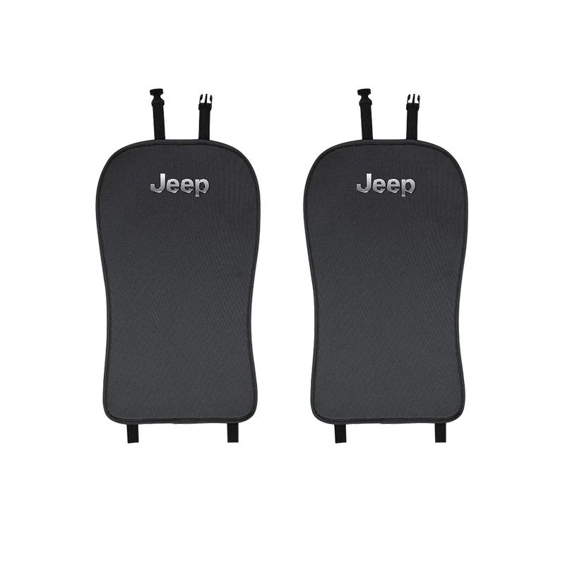 Pokrowiec na poduszkę siedzenia samochodowego Jeep Oddychający Jedwab Lodowy Miękka Podkładka Do Jeep Grand Cherokee Wrangler JK Gladiator Compass Renegade W