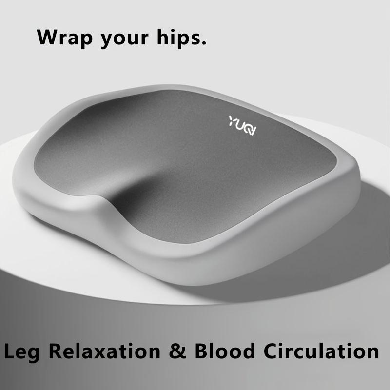 

1 шт. Эргономичная подушка для офисного кресла из пены с памятью, регулируемая поддержка бедер и поясницы, подходит для семейных автомобилей и офисов