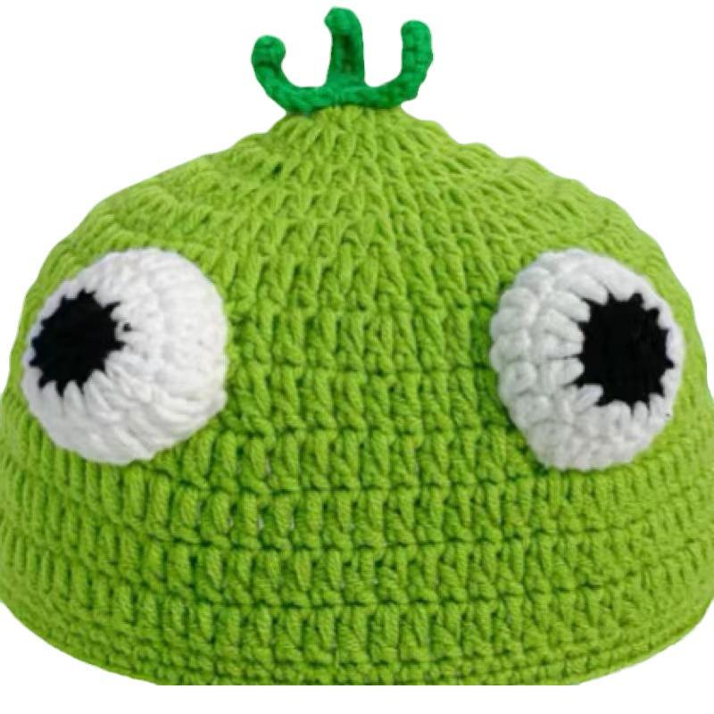 

Мультяжная шапка-пуловер «Трехглазый монстр» - Серия для парного ношения «Родитель-ребенок» One Size