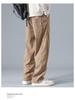 Herren Amerikanische Retro Cord Weitbein Hose - Schwerer Fall, Lockere Passform, Perfekt für Frühling & Herbst