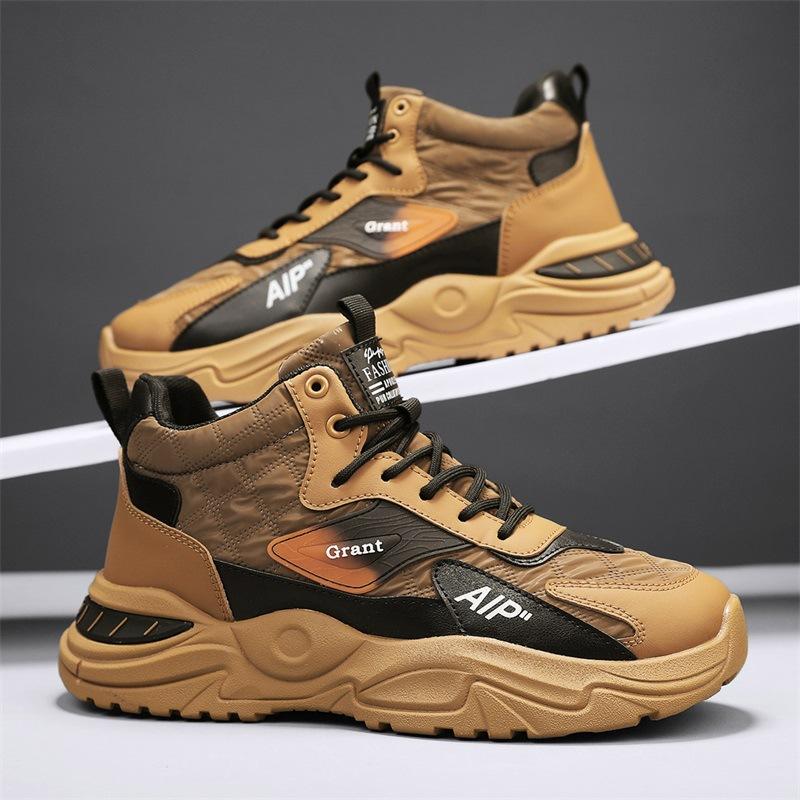 

Весна Осень Новая Классическая Мужская Обувь Модная и Универсальная Высокие Кеды Повседневная Обувь для Подростков Уличная Беговая Спортивная Обувь 44