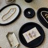 Retro Jewelry Display Tray Counter Earring Ring Display Trays Luxury Bracelet Storage Tray Live Streaming Jewelry Shooting Props