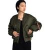 Alpha Industries Short Dark Green Women's MA-1 Jacket,