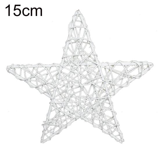 Rattan Vine DIY Steaua Coroană Ghirlanda Petrecere Pom de Crăciun Ornament pentru fereastră