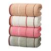 Cotton Towel With Embroidery For Home Use Perfect Absorption Gift For Women