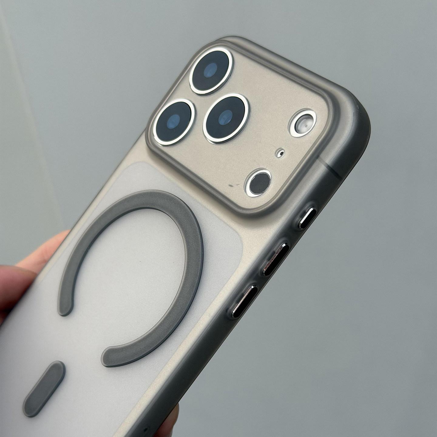 

Frosted Soft Silicone Case for iPhone Air 17 16 15 14 Plus 13 12 Pro Max 11 For Magsafe Wireless Charge Ultra Thin Clear Cover iPhone 11