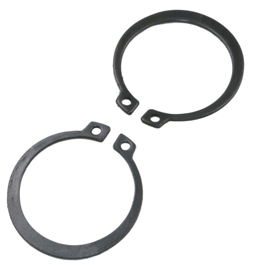 300Pcs 18 Sizes C-Clips Snap Ring Circlip Retaining Ring Set Assortment with Case