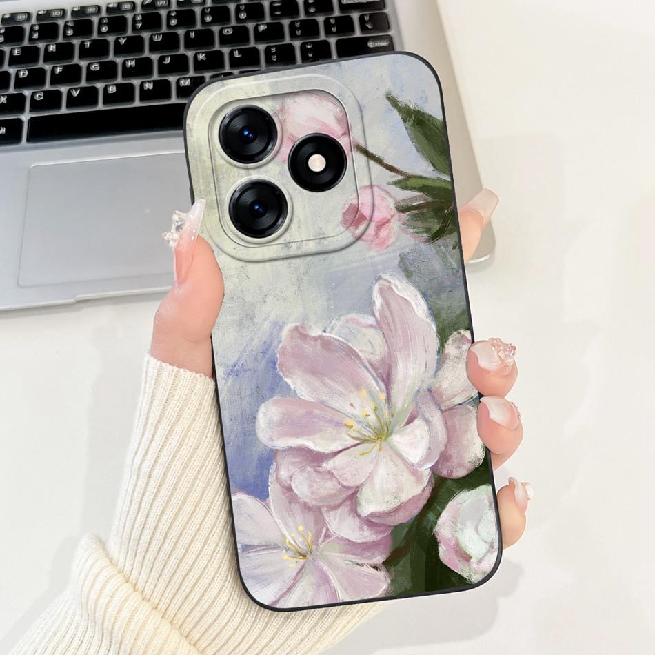 

For Tecno Spark 10 10C Spark 10 Pro Elegant Printing Soft Silicon Case For Tecno Spark10 10 C 10Pro Lens Protective Phone Cases Spark 10 Pro