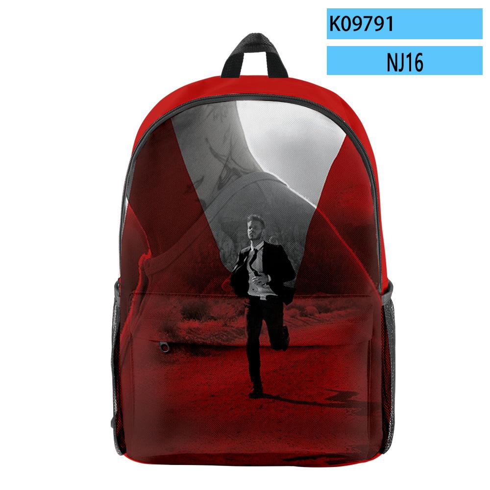 Hip Hop Popular Harajuku M Pokora Pupil Bookbag Notebook Backpacks 3D Print Oxford Waterproof Boys/Girls Travel Backpacks