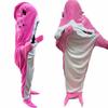 Shark sleeping bag, super soft flannel shark hoodie, orca loose jumpsuit