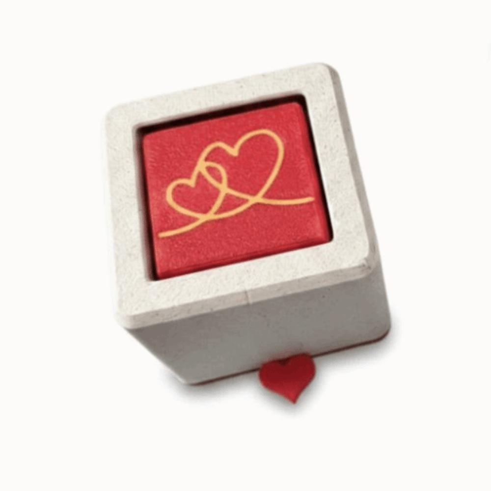Rotating Pull Out Jewelry Box 3D Printed Couple Surprise Declaration Gift Christmas Gift