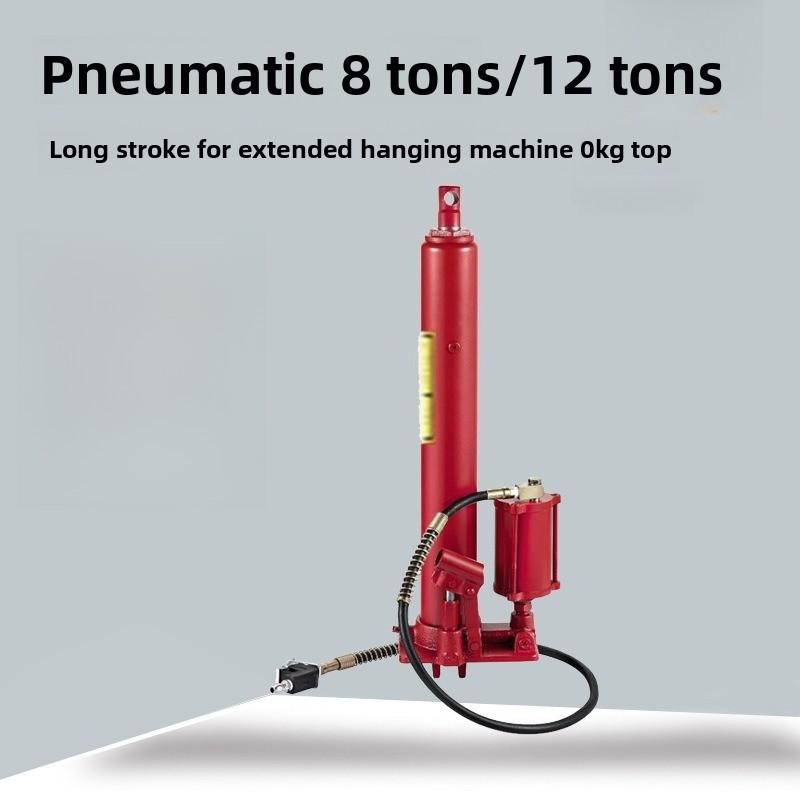 8 Ton 12 Ton T Pneumatic Extended Heavy Duty Hydraulic Jack Long Stroke Cylinder Heavy Vehicle Lifting Tool