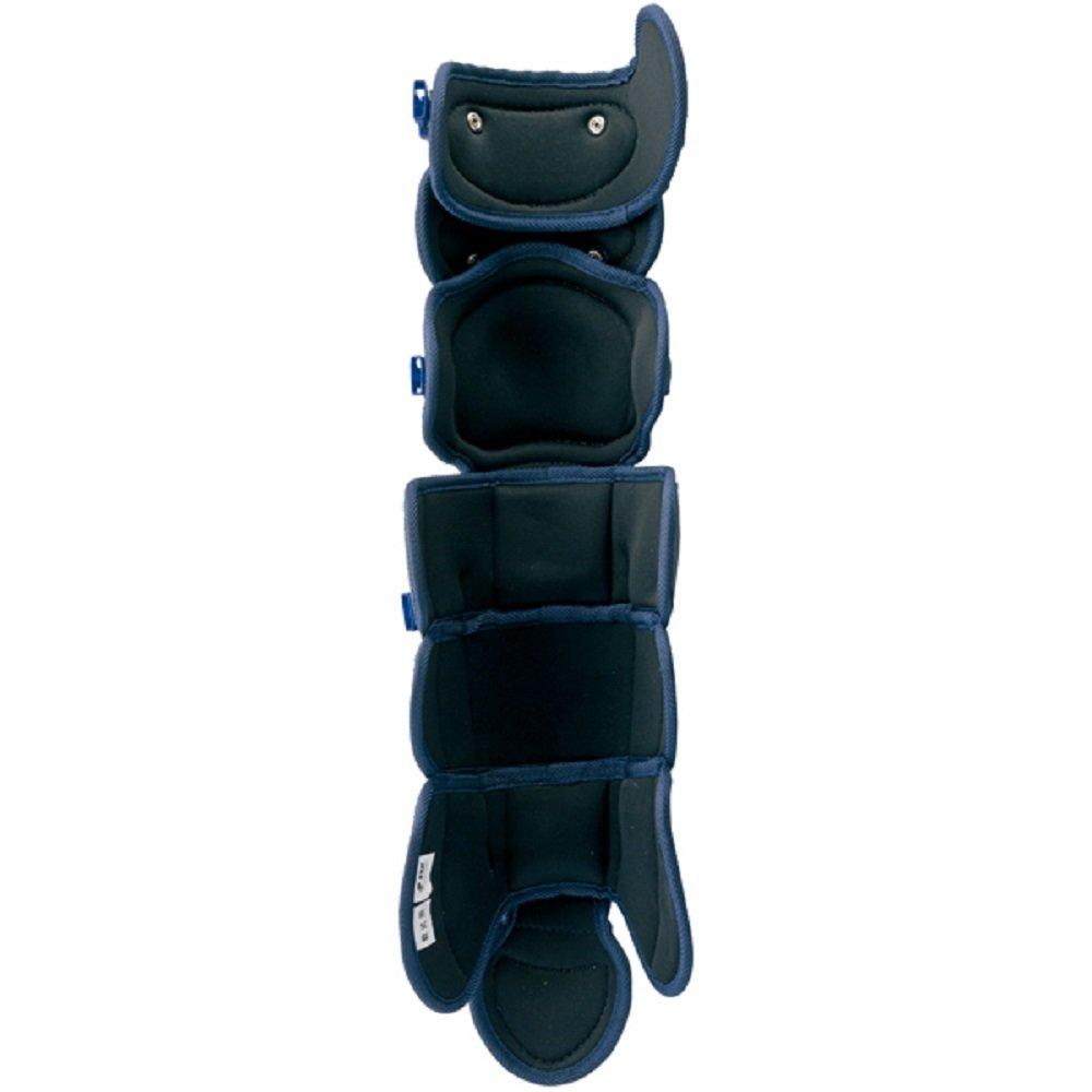 SSK Cup Leg Guards for Softball Size Semi-Triple (SSK-CNL1500), 70/Navy