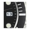 1pc 13 inch luxury creative metal wall clock, living room and study decoration wall clock, fluorescent clock dial, battery free