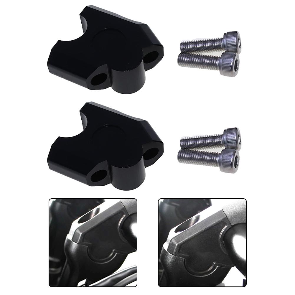 Long-Distance Riding 22mm Height Adjustment Easy Installation Kit Hassle-Free Mounting Hardware Height Increase Accessory