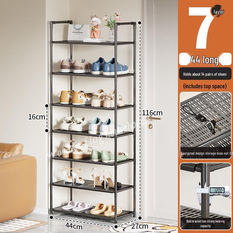 Multi-layer Space-saving Shoe Rack for Dorms and Homes