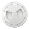 4In Marine Round Pection Deck Plate Hatch With Detachable Smooth Center, Water Tight For Outdoor Tallations,