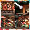 Merry Christmas Banner Wreath Snowman Snow Scene Xmas Party Decoration Backdrop 2026 New Year Event Photo Background Props