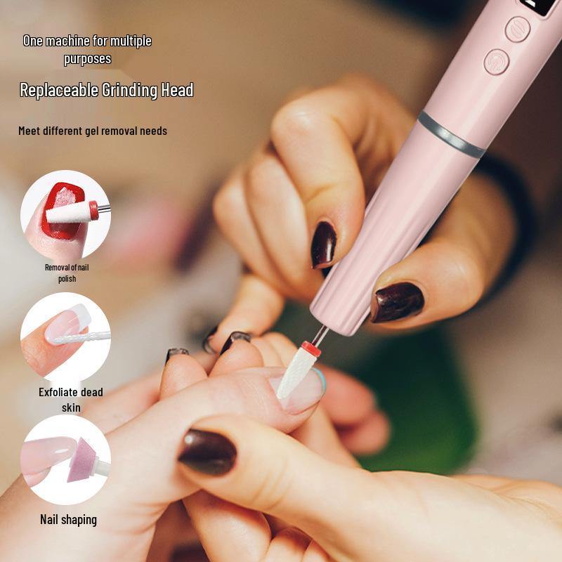 Portable Electric Nail Grinder: Compact Manicure & Polishing Tool for Home Use