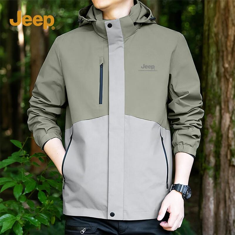 JEEP Men s Waterproof Softshell Jacket L