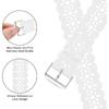 Compatible for 3Plus Vibe Plus Band, Silicone Lace Slim Thin Hollow-Out Replacement Straps Compatible with 3Plus Vibe Plus/Vibe +/Vibe Lite/Vibe Pro