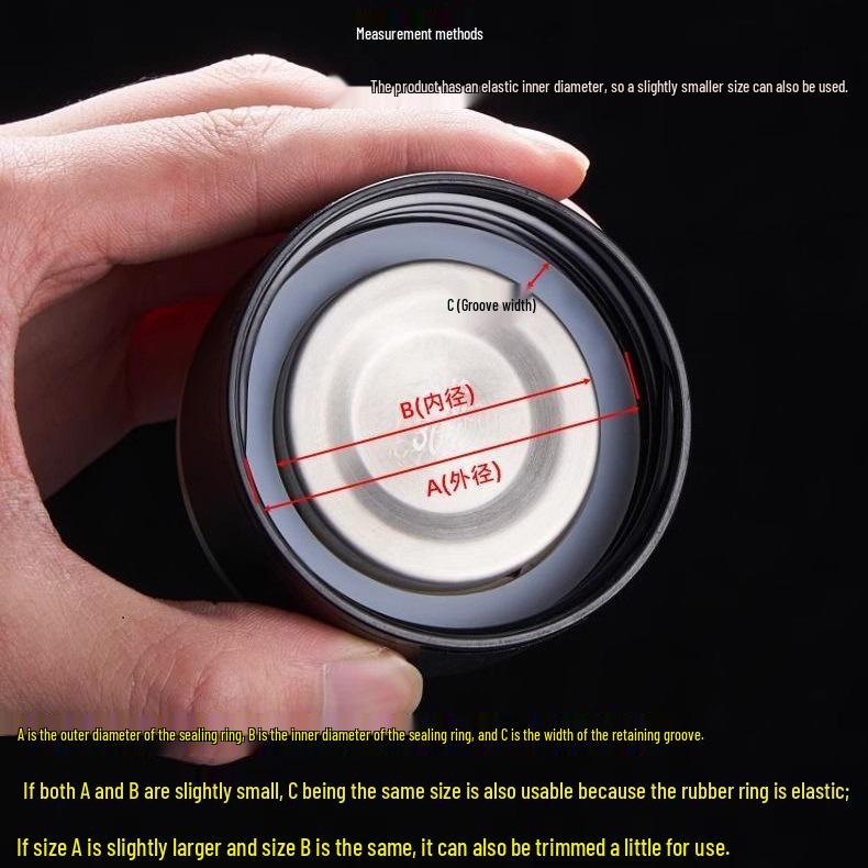

High-Temp Waterproof Silicone Sealing Gasket & Coaster 38mm OD 15mm ID 2.5mm thick (2pcs)