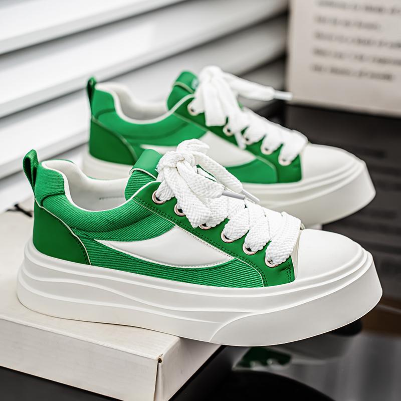 Autumn Canvas Shoes Men Trendy Vulcanized Shoes Breathable Patchwork Canvas Sneakers Men Youth Casual Skateboard Sneakers 2026