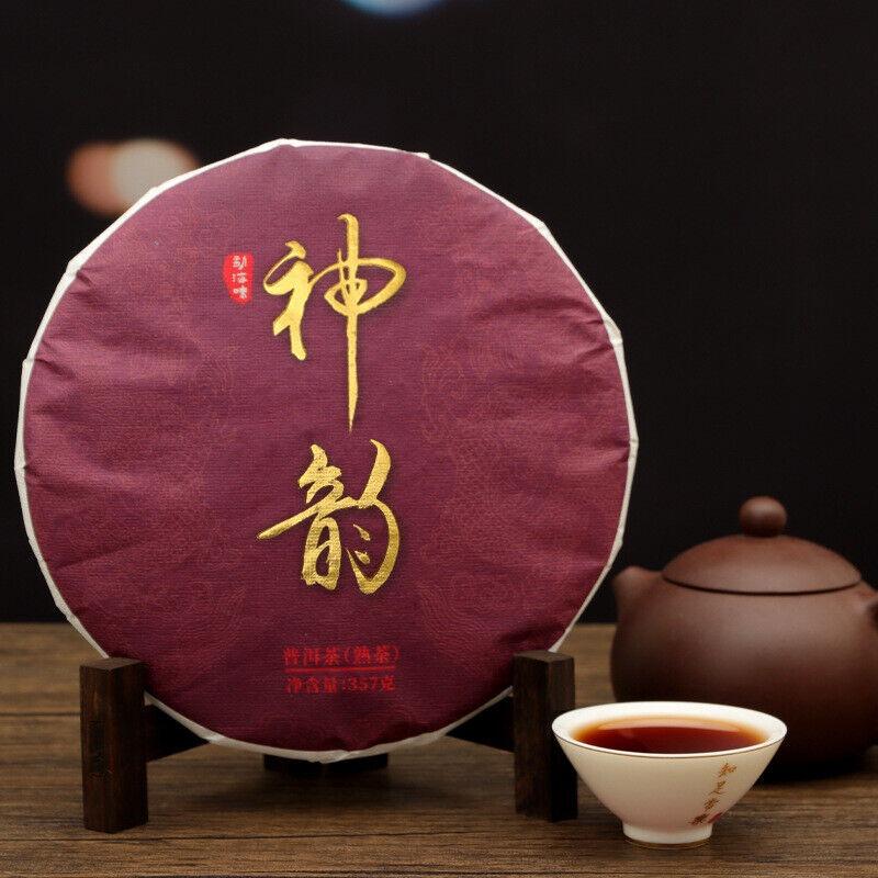 Pu'er Tee Kuchen Charm 357g Pu-er Reifer Tee Menghai Puerh Tee Reifer Tee