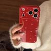Retro Burgundy Bow Phone Case for iPhone 16, iPhone 17, iPhone 17 Pro Max