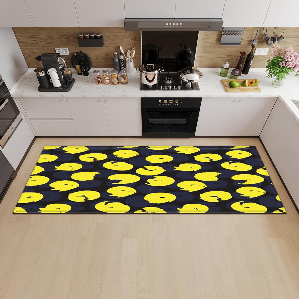 Kitchen mat entrance door mat bedroom long carpet home bathroom non-slip floor living room carpet