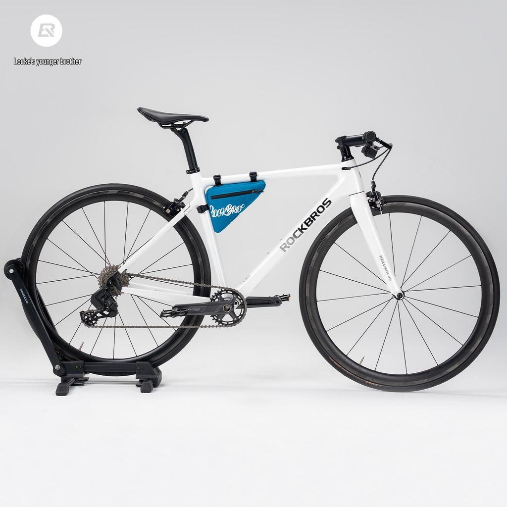 RockBros Triangle Bicycle Top Tube and Saddle Tool Bag for Mountain & Road Bikes