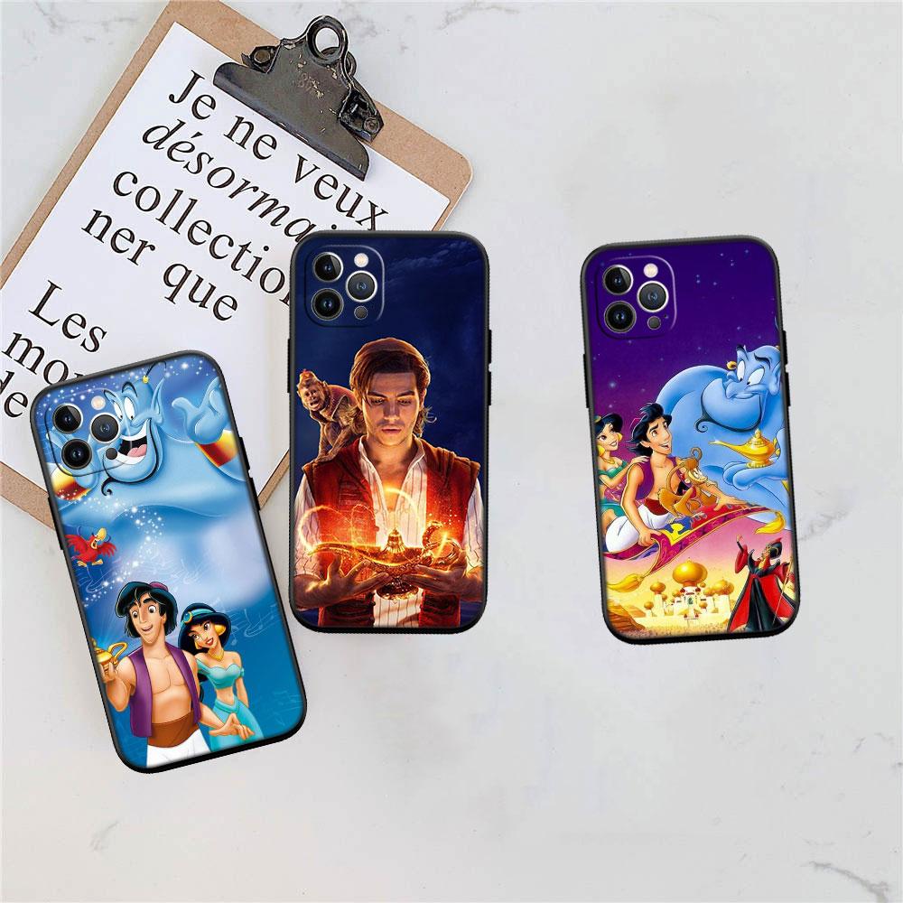 CJ1 Aladdin Soft Shell Phone Case for iPhone SE X XS XR 11 16E 17 Pro Max Air 8 7 6 6s Plus