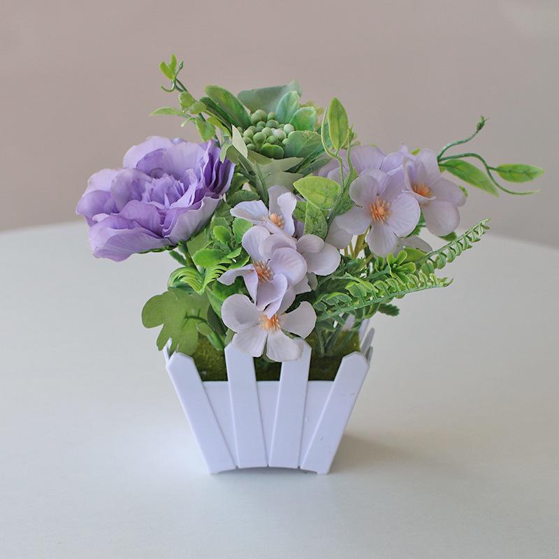 Eucalyptus Bonsai Artificial Green Plant for Home Decoration
