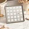 Jewelry Display Tray with Raised Frame Sturdy for Home Storage