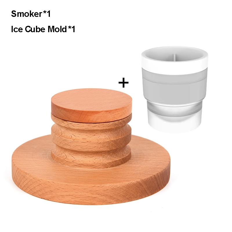 Cocktail Smoker Kit UFO Shaped Bourbon Whiskey Smoker Infuser Kit Old Fashioned Drink Smoker Kit Best Birthday Gifts For Men