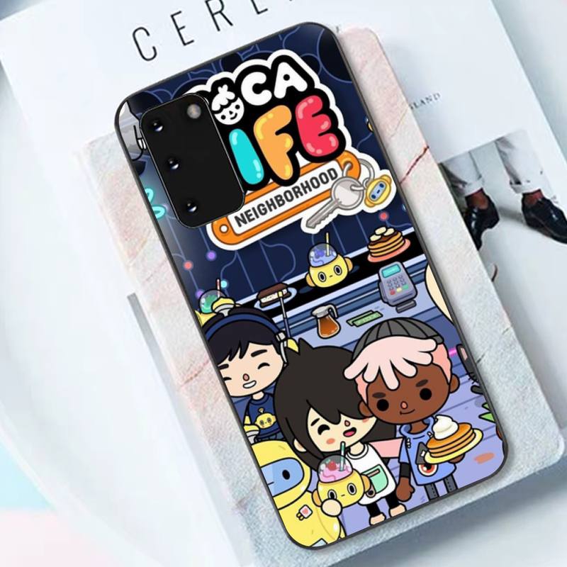 

Toca Boca Toca Life World Phone Case For Samsung A 13 21 30 31 32 51 52 53 70 for Huawei Honor 50 60 70 for OPPO vivo Samsung A21s
