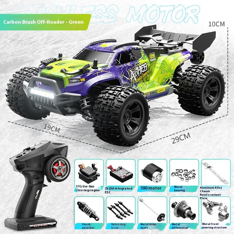 

Rc Remote Control Car Brushless Four-Wheel Drive High-Speed Drift Boy Toy Car Off-Road Racing Toy Adult Racing Toy Cool Gift зелёный