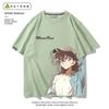 Detective Conan Anime Manica Corta Xiaolan Mouri Ran Stampata Nuova Moda Unisex e da Donna Indumenti Nuovi Casual Manica Corta