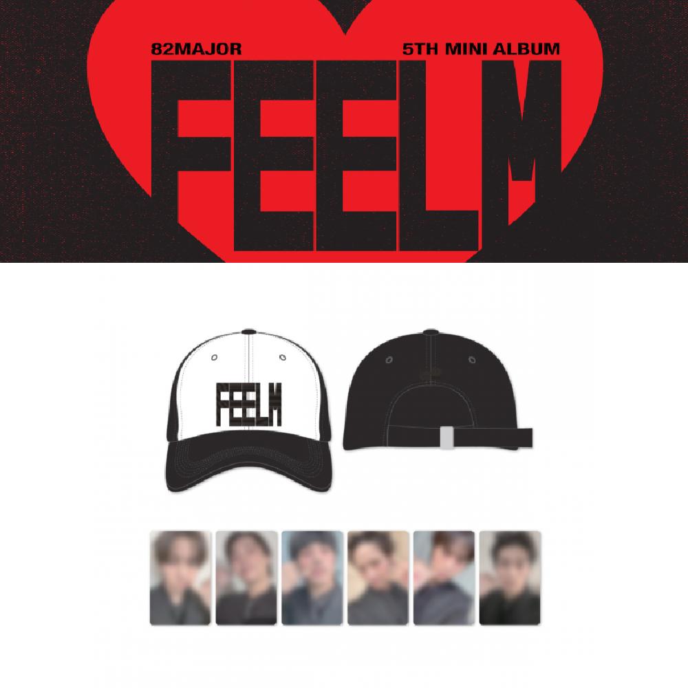 Pre-order 82MAJOR 5th Mini Album FEELM POP-UP Store Ball Cap