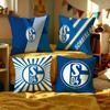 Fotbalový klub S-Schalke 04 Historie Personalizovaný Obrázek Text Domácí Dekorační Polštáře Domácí Dárky 45X45Cm