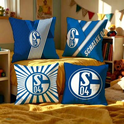 Football Club S-Schalke 04 History Personalized Picture Text Home Decorative Pillows Household Gifts 45X45Cm