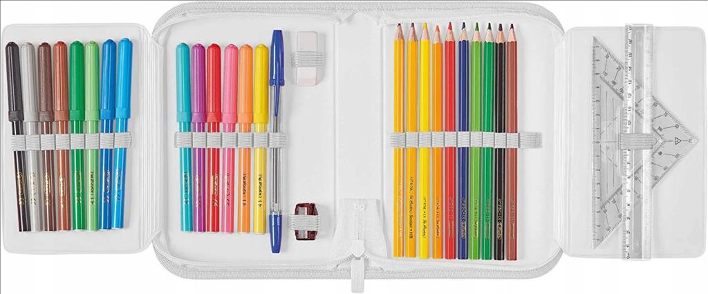 Piórnik 31 Częściowy Z Wyposażeniem Smart Rainbow Fairy , Herlitz