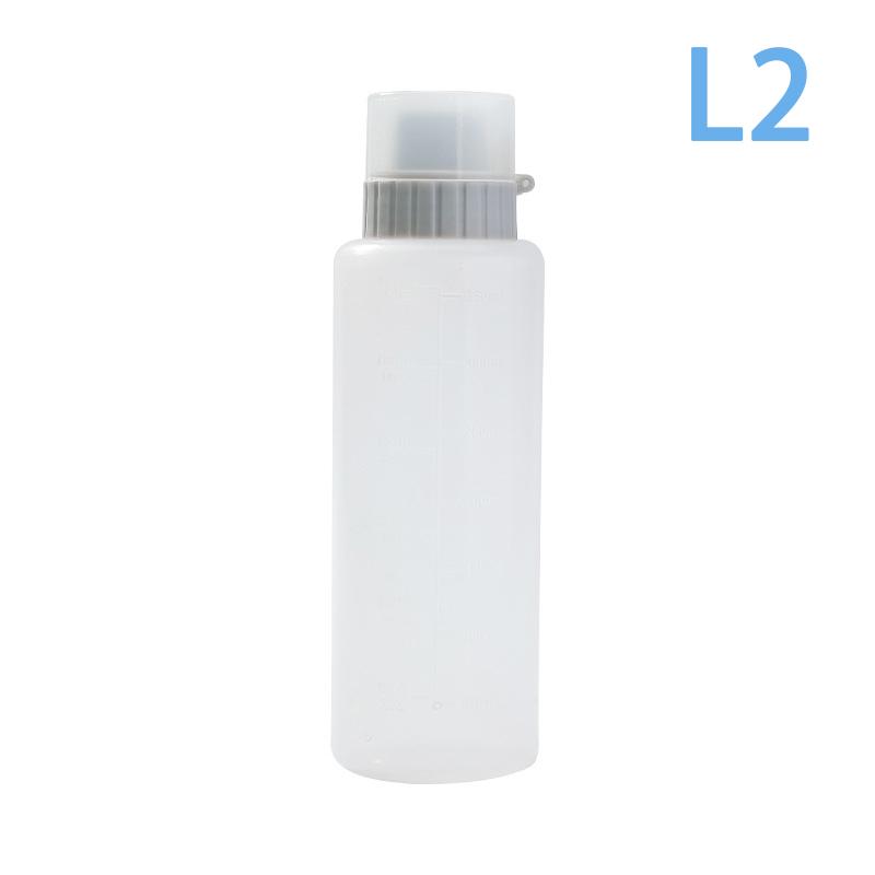 5 Holes Condiment Squeeze Bottle Kitchen Ketchup Mustard Bottle Clear Mayonnaise Honey Dispenser Sauce Storage Container