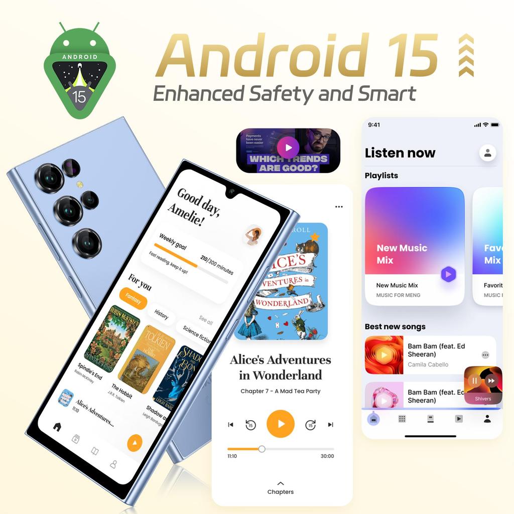 Oukitel C61 Cellulare Sbloccato - Android 15, Smartphone con Display da 6,88", 16GB+128GB/1TB, Telefono con Batteria da 5150mAh, Fotocamera da 13MP, Telefoni Cellulari 4G Dual SIM