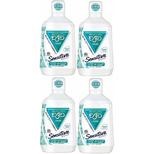 

Bulk Purchase: Earth Chemical Mondahmin Sensitive Mouthwash, 1080mL x 4