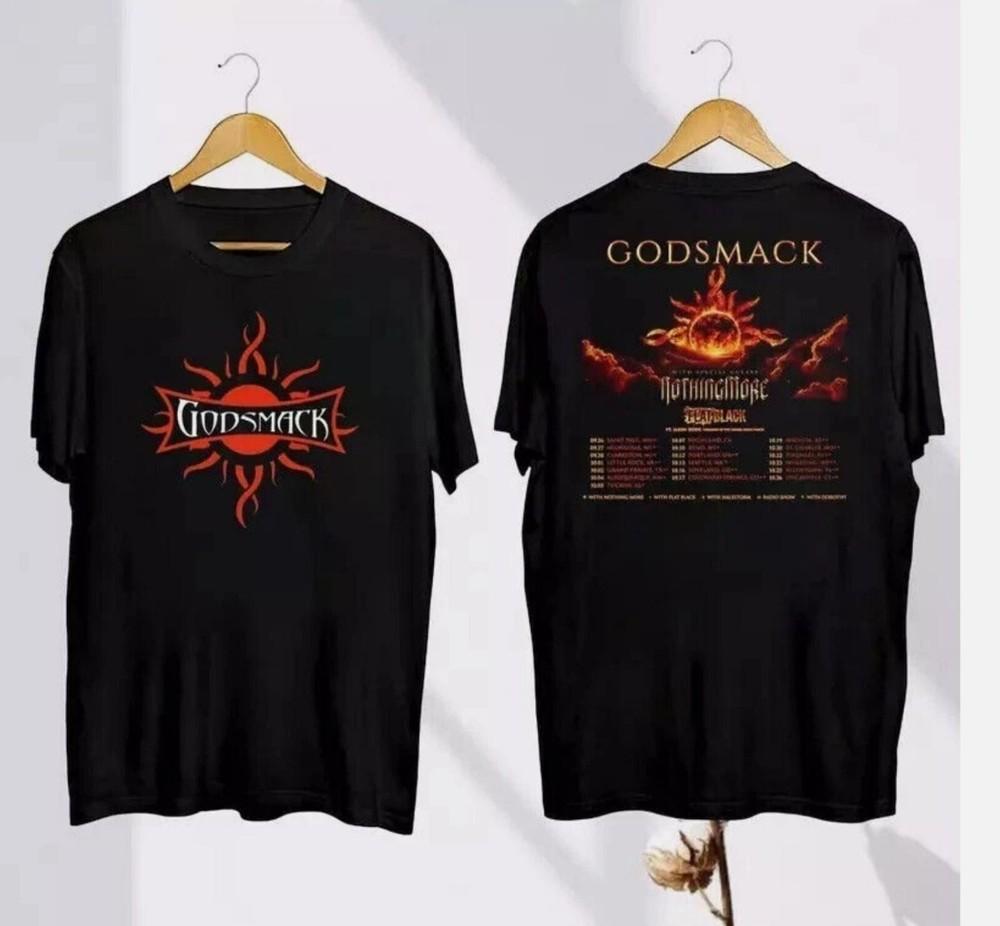 

Футболка Godsmack Band Fall Tour, футболка в подарок для фаната Godsmack S