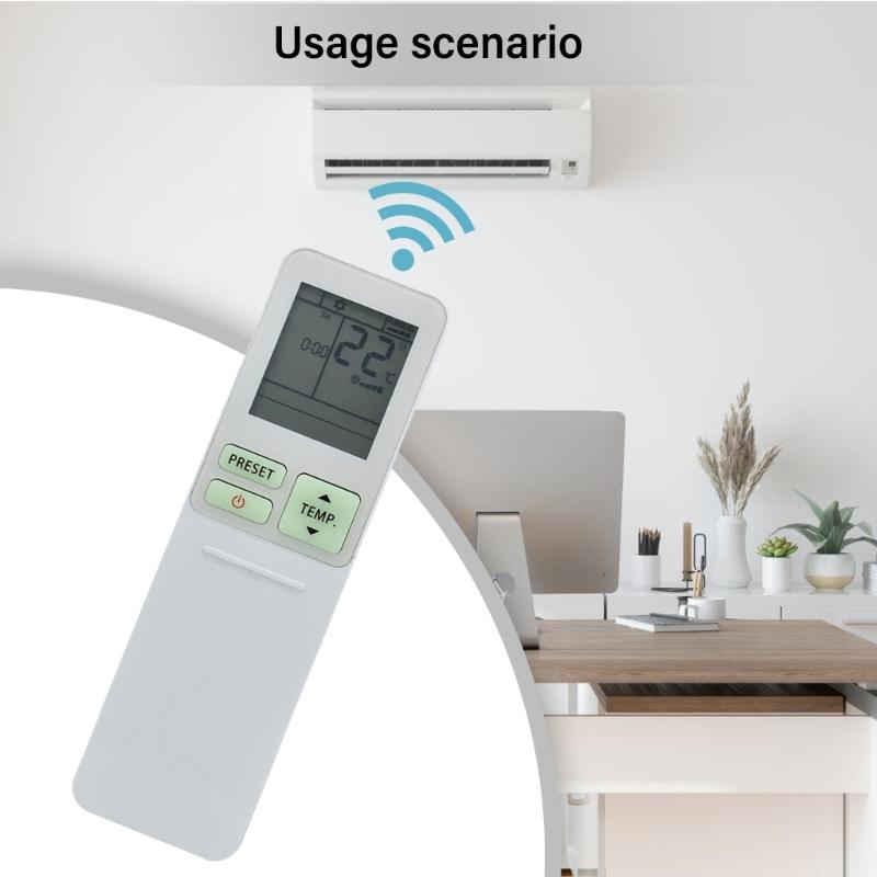 Air Conditioner Remote Control Replacement for RASB10N3KV2E1 B13N3KV2 Model Full Functionality Controller Wasy Use
