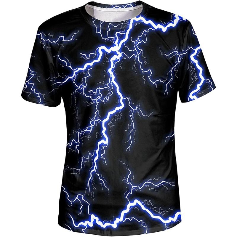 Men's Summer T-Shirt 3D Summer Style Beach Coconut Trees Polyester Quick Dry Breathable Short Sleeve Casual Wear